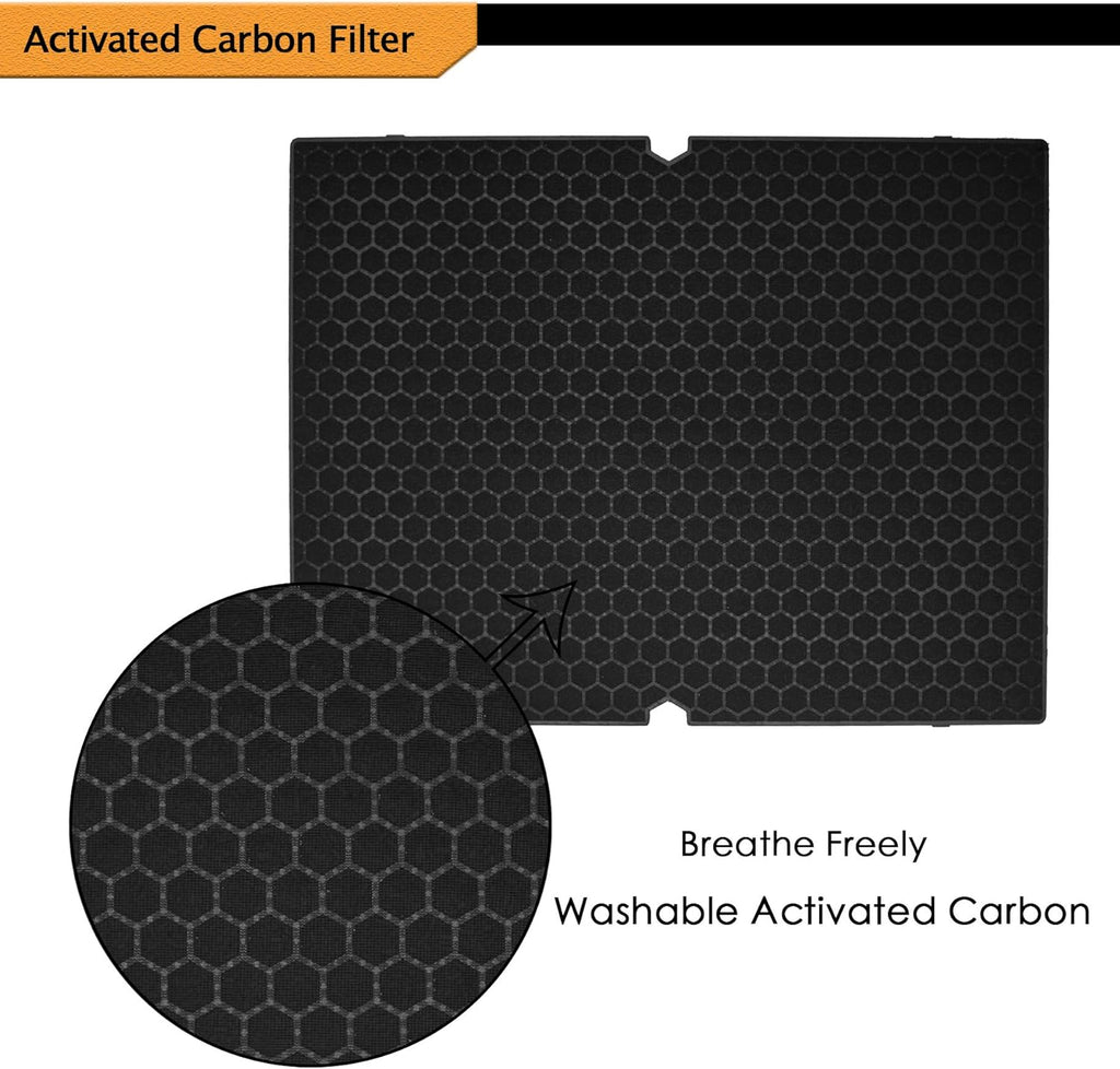2 Sets True HEPA Filters + 2 Pack Activated Carbon Pre-Filters P658030