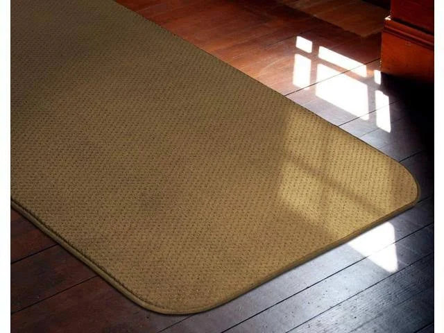 Bronze Gold Skid-Resistant Carpet Runner M8347