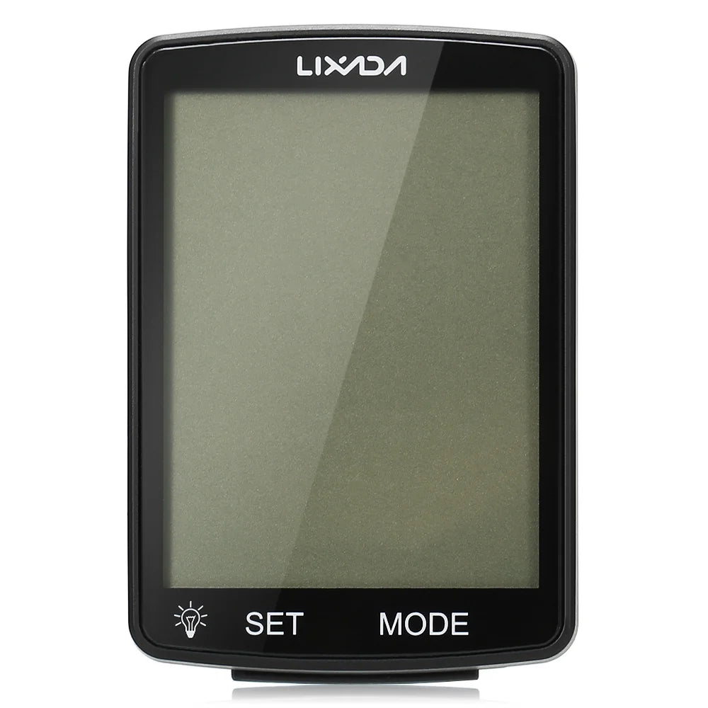 Wireless Bike Computer with LCD Screen Speedometer Odometer R91059