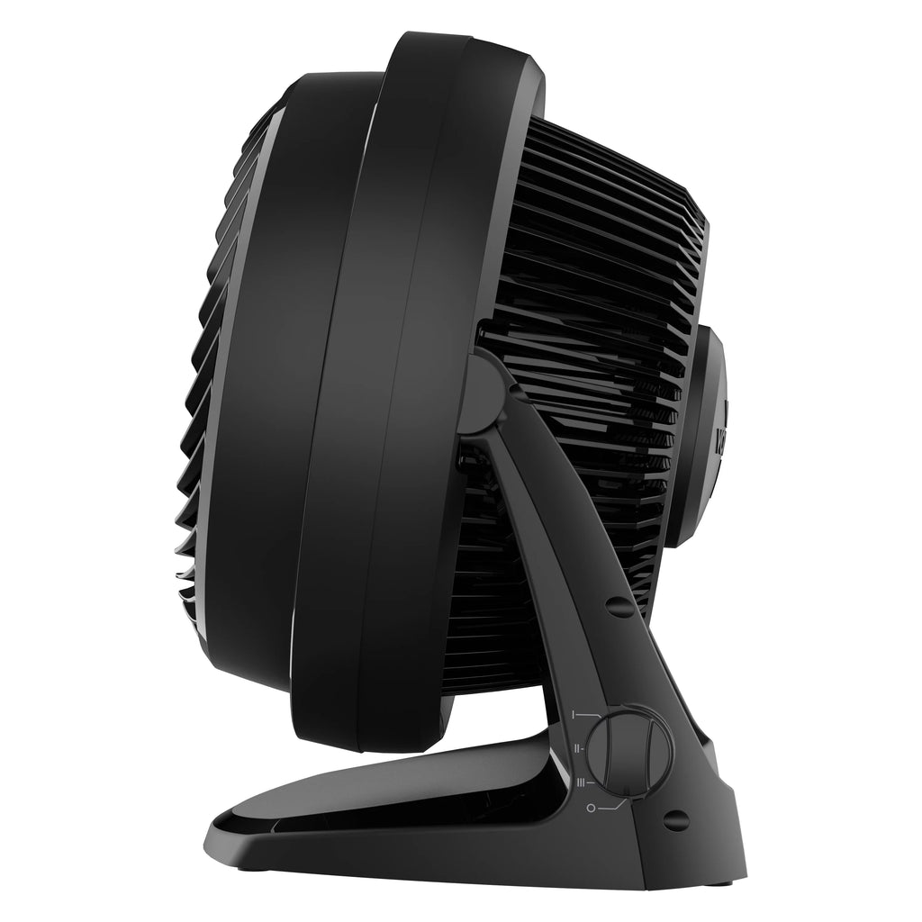 Black Whole Room Air Circulator Floor Fan I379