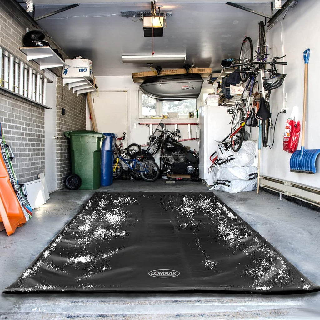 Garage Floor Mat 8'6"x20' Water Barrier Snow Melting Mat G88628