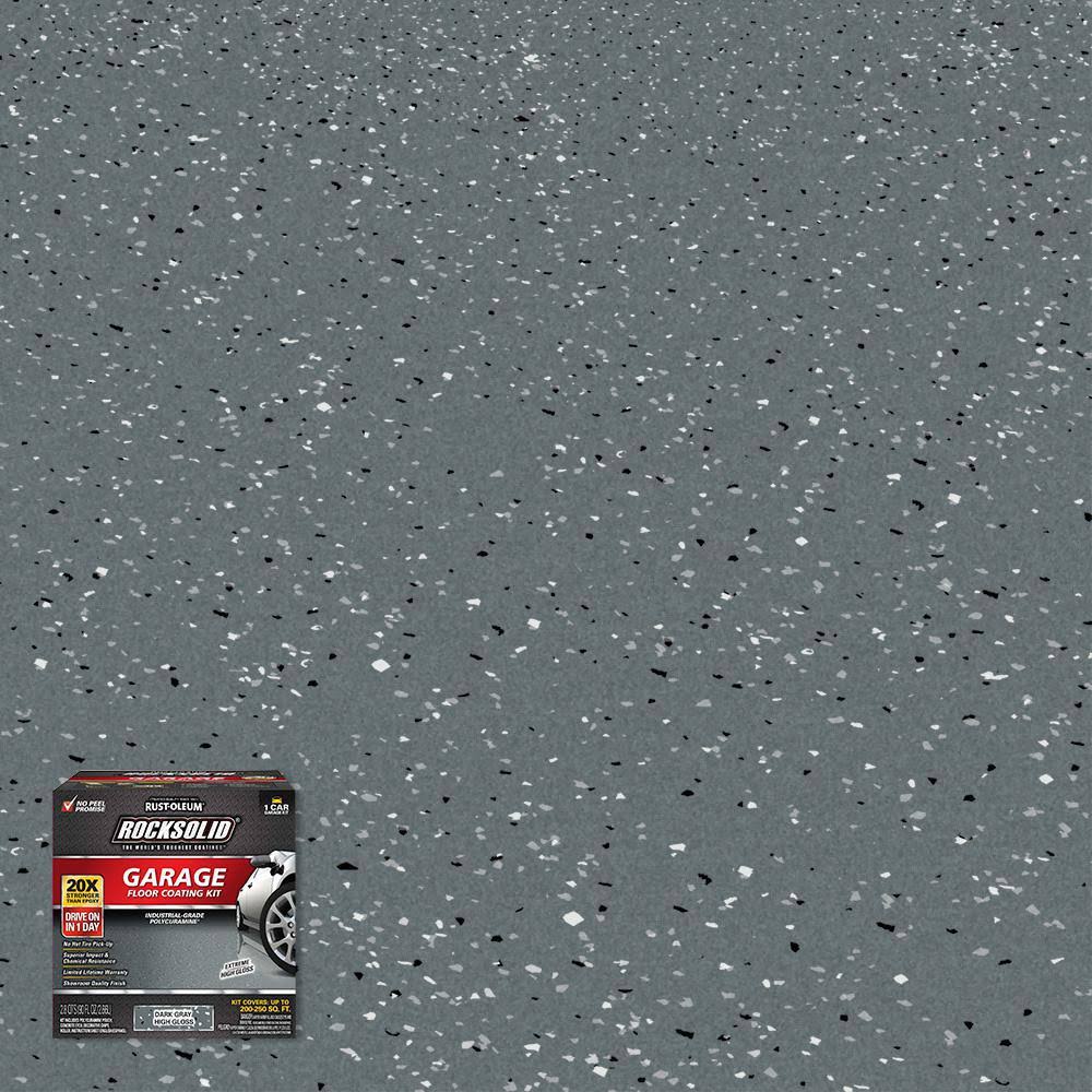 90 oz Dark Gray Polycuramine Garage Floor Kit P425715