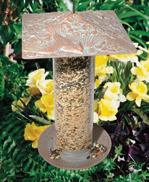 French Bronze Tube Feeder A94088