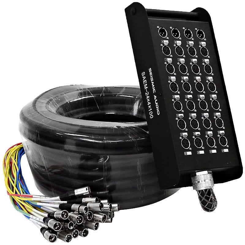 24-Channel XLR Color-Coded Snake Cable A1011