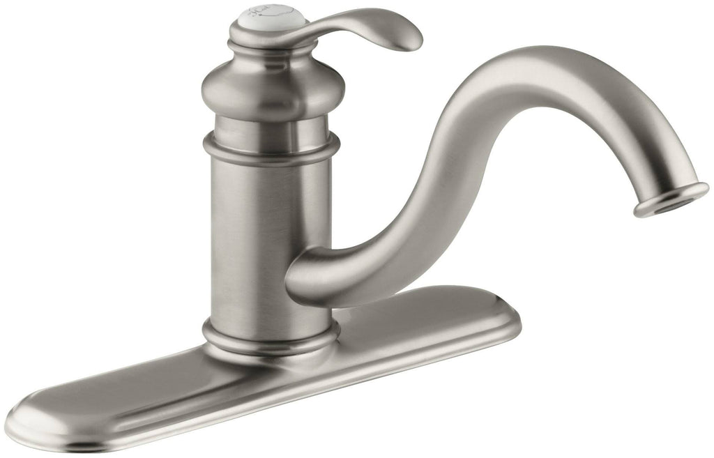 Vibrant Brushed Nickel Kitchen Sink Faucet I96225