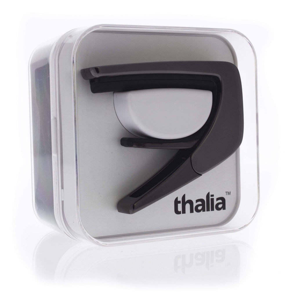 Black Ebony Capo with Black Chrome Finish V602