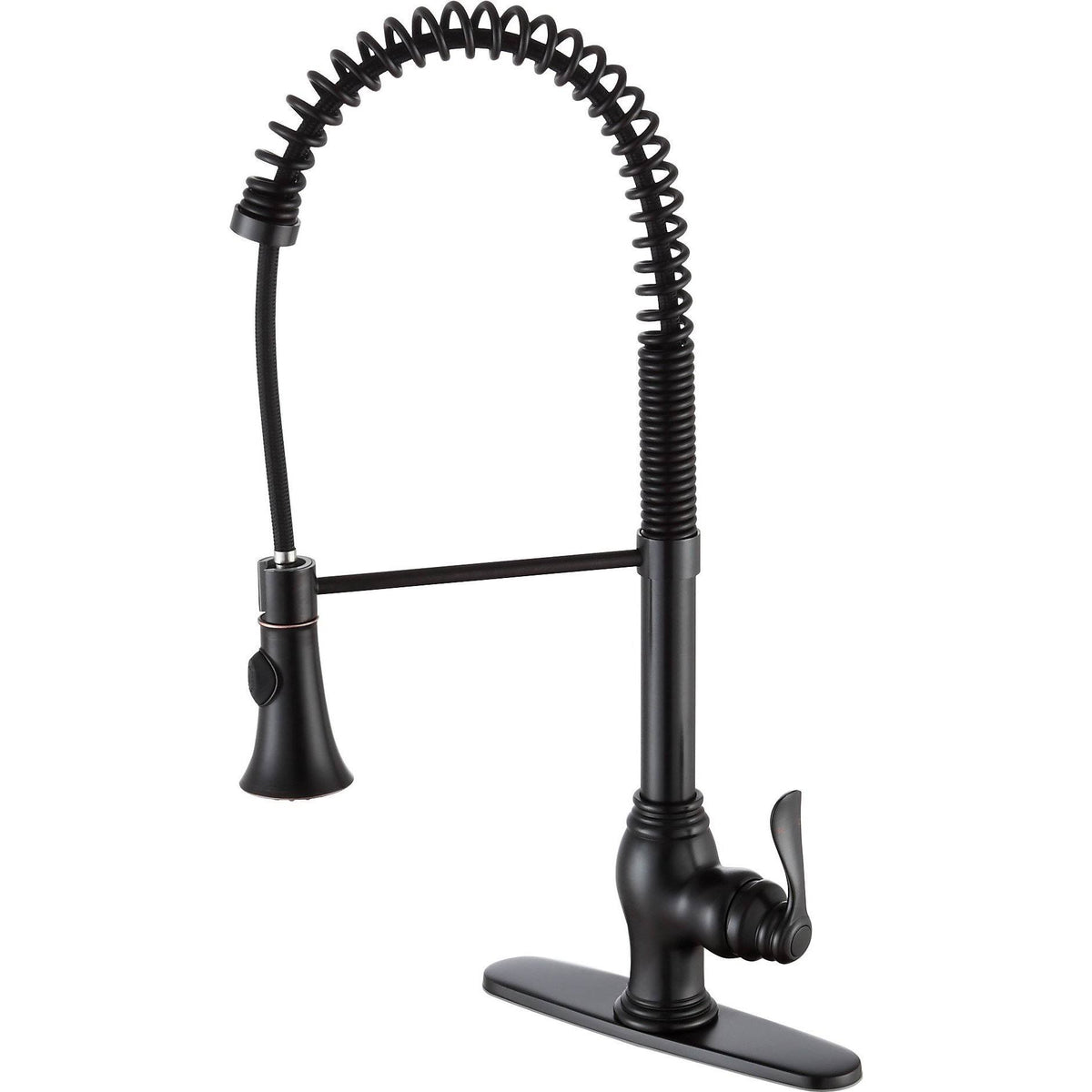 Brushed Nickel Single Handle Kitchen Faucet K300