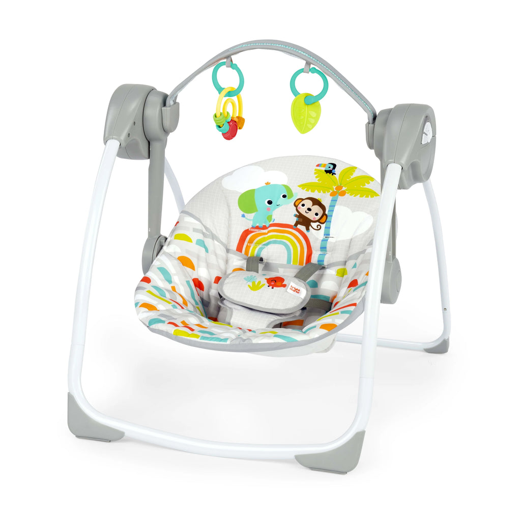 Portable Compact Baby Swing with Toys X917