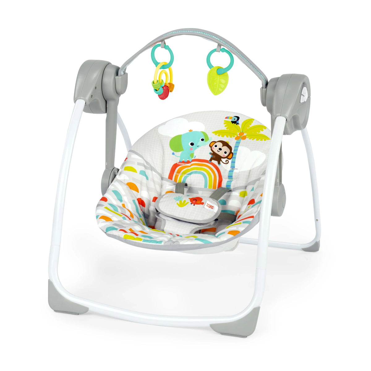 Portable Compact Baby Swing with Toys X917
