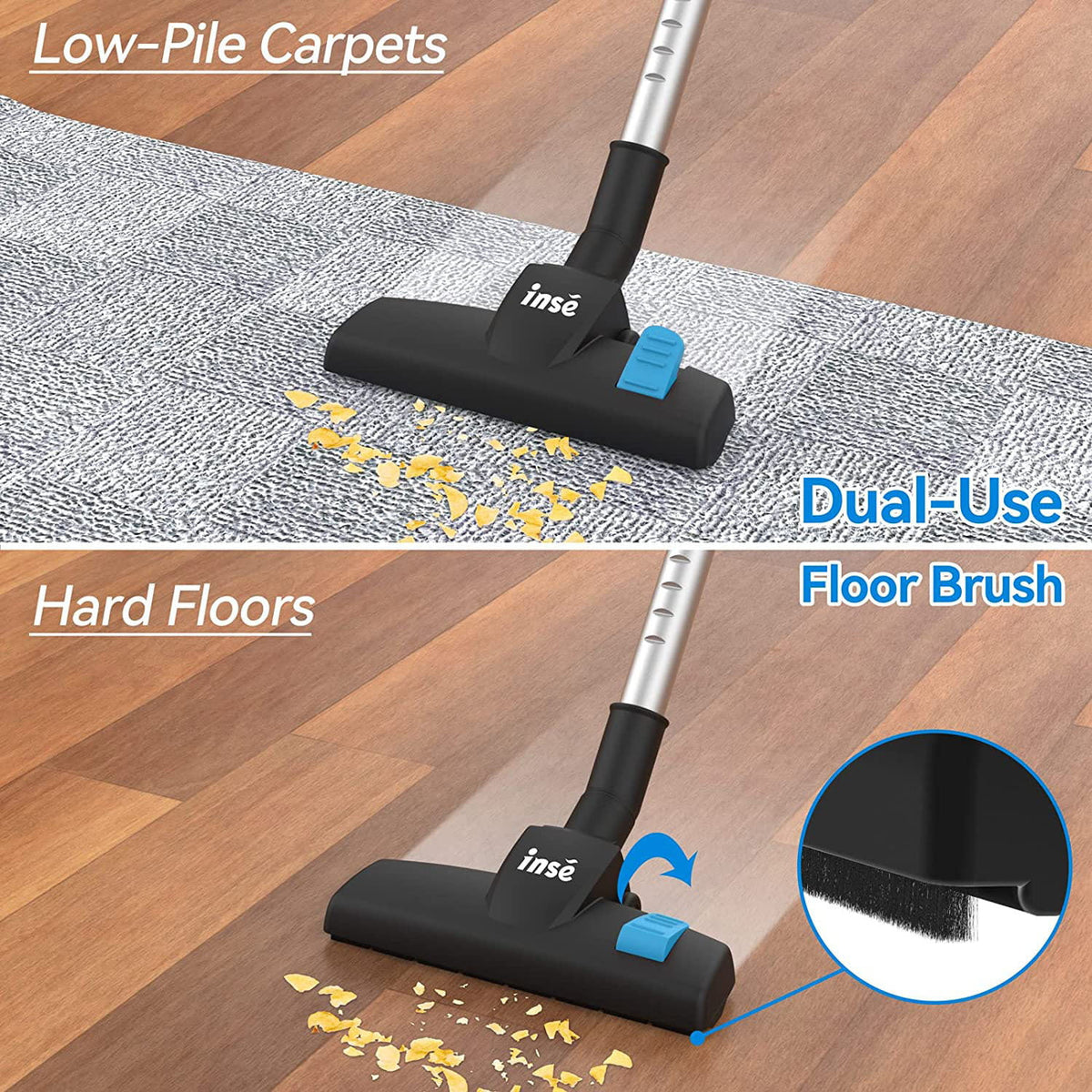 Corded 3 in 1 Stick Vacuum 18kPa 600W J867