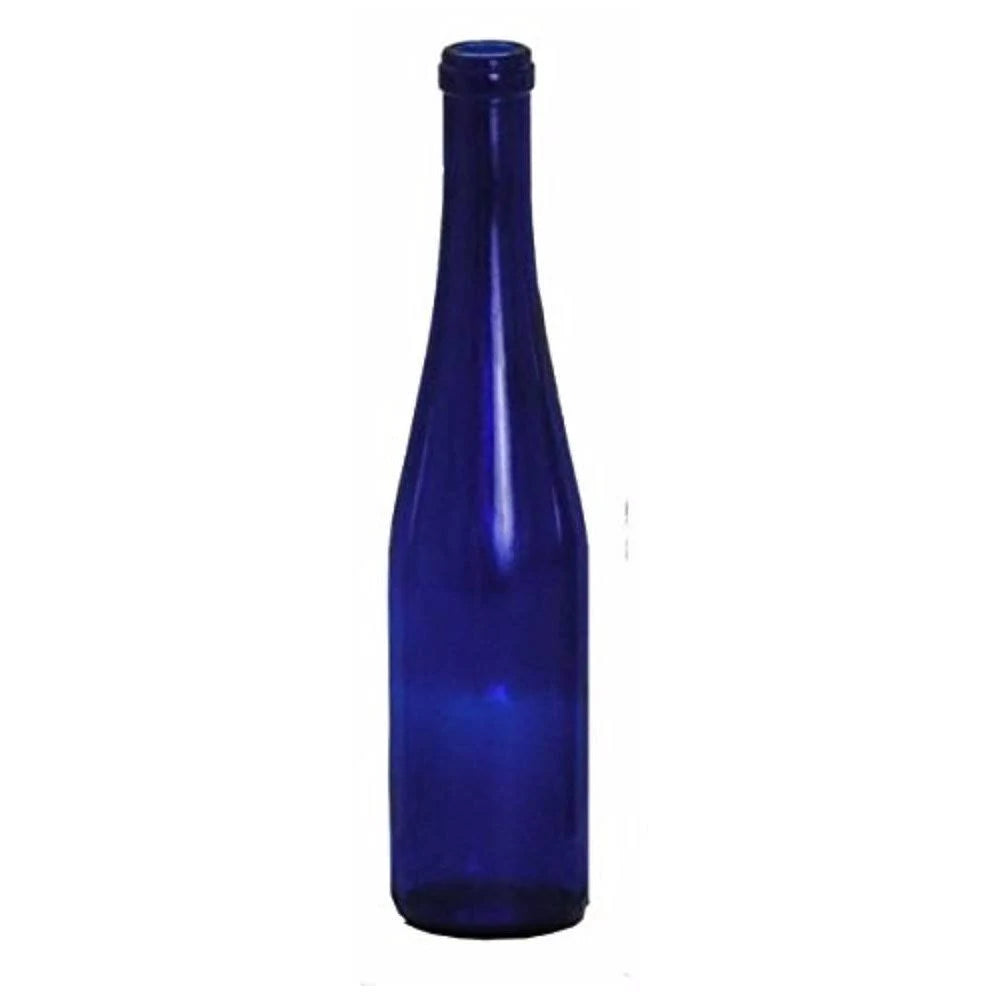 12 per Case Cobalt Blue Stretch Hock Bottles X448