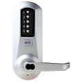 Cylindrical Combination Lever Lock, Less Core, Satin Chrome X378977