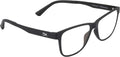 Blue Light Blocking Glasses, UV Protection, Ultem Frame, Crystal Clear Lenses, Medium/Large Black T15960
