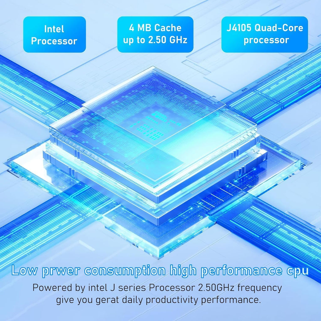 14.1 inch 1080P FHD Laptop Computer with 8GB DDR4 256GB SSD Quad-Core Intel Celeron J4105 G217879