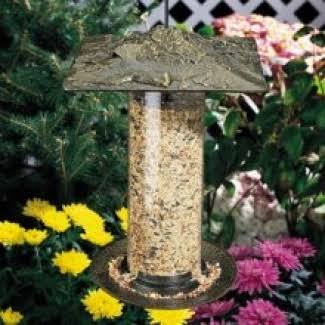 French Bronze Tube Feeder A94088