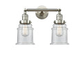 2 Light Brushed Satin Nickel Bath Vanity Light Y7879