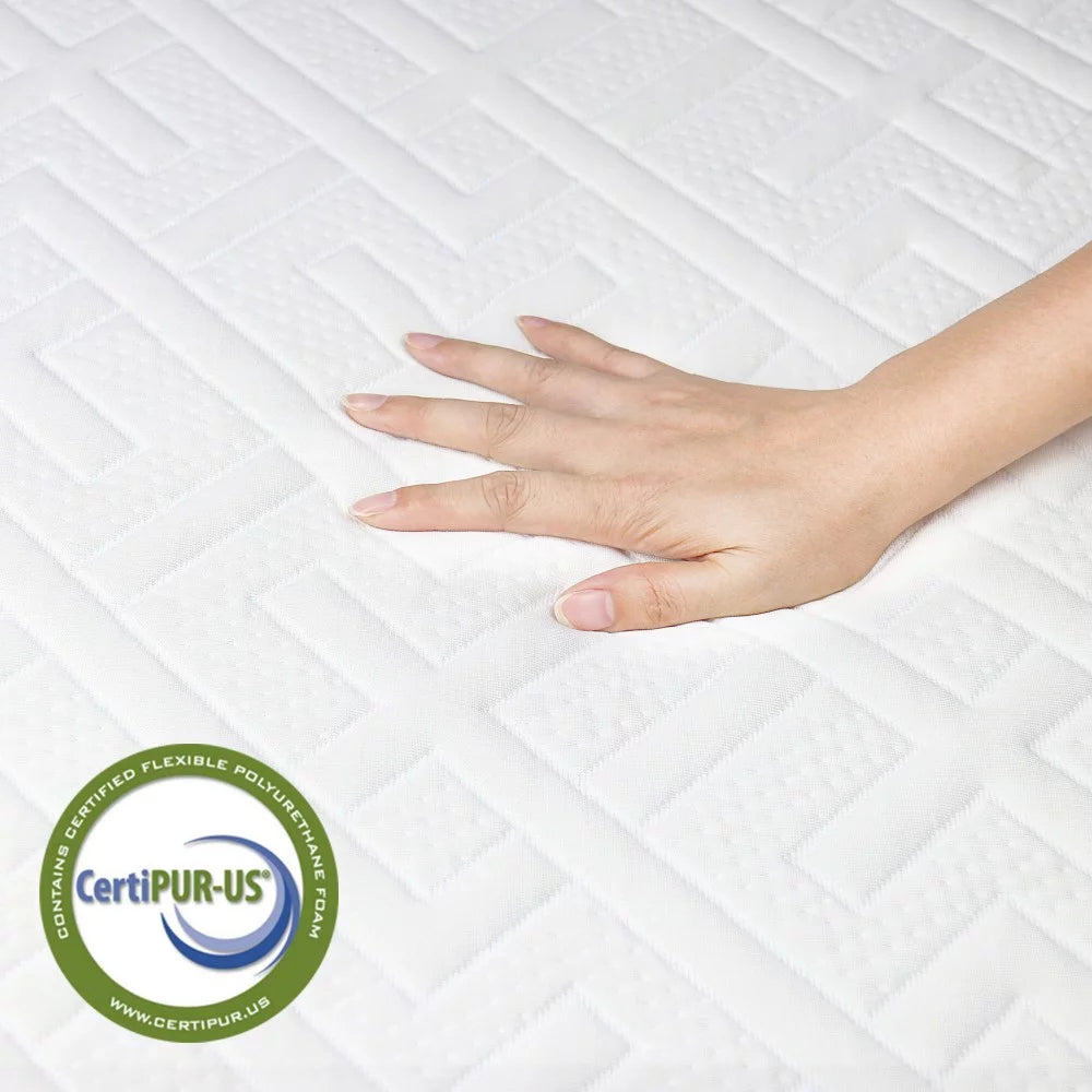 14 Inch Green Tea Memory Foam King Size Mattress Q45003