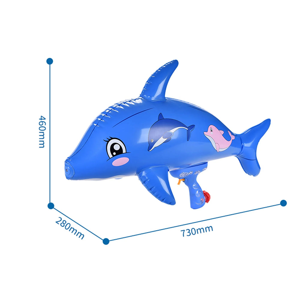 Blue Dolphin Inflatable Pool Party Balloon Hammer U990