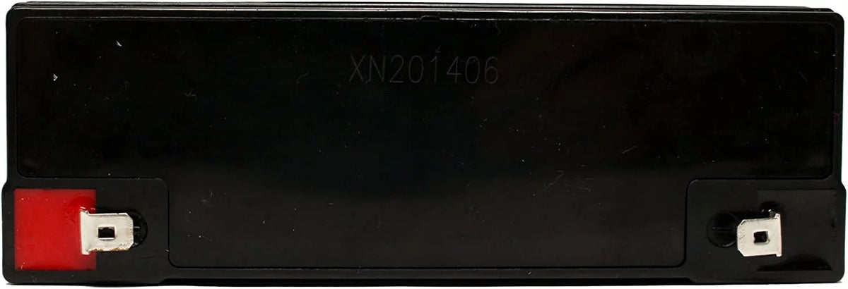 2x Pack 6V 12Ah Sealed Lead Acid Battery with F1 to F2 Terminal Adapters P720
