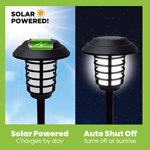 Solar Pathway Lights, 4 Packs D931226