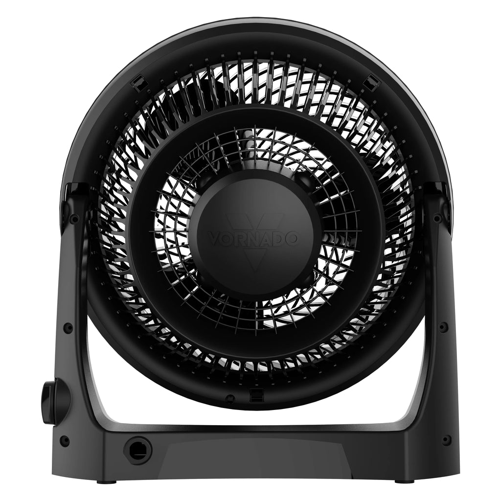 Black Whole Room Air Circulator Floor Fan I379