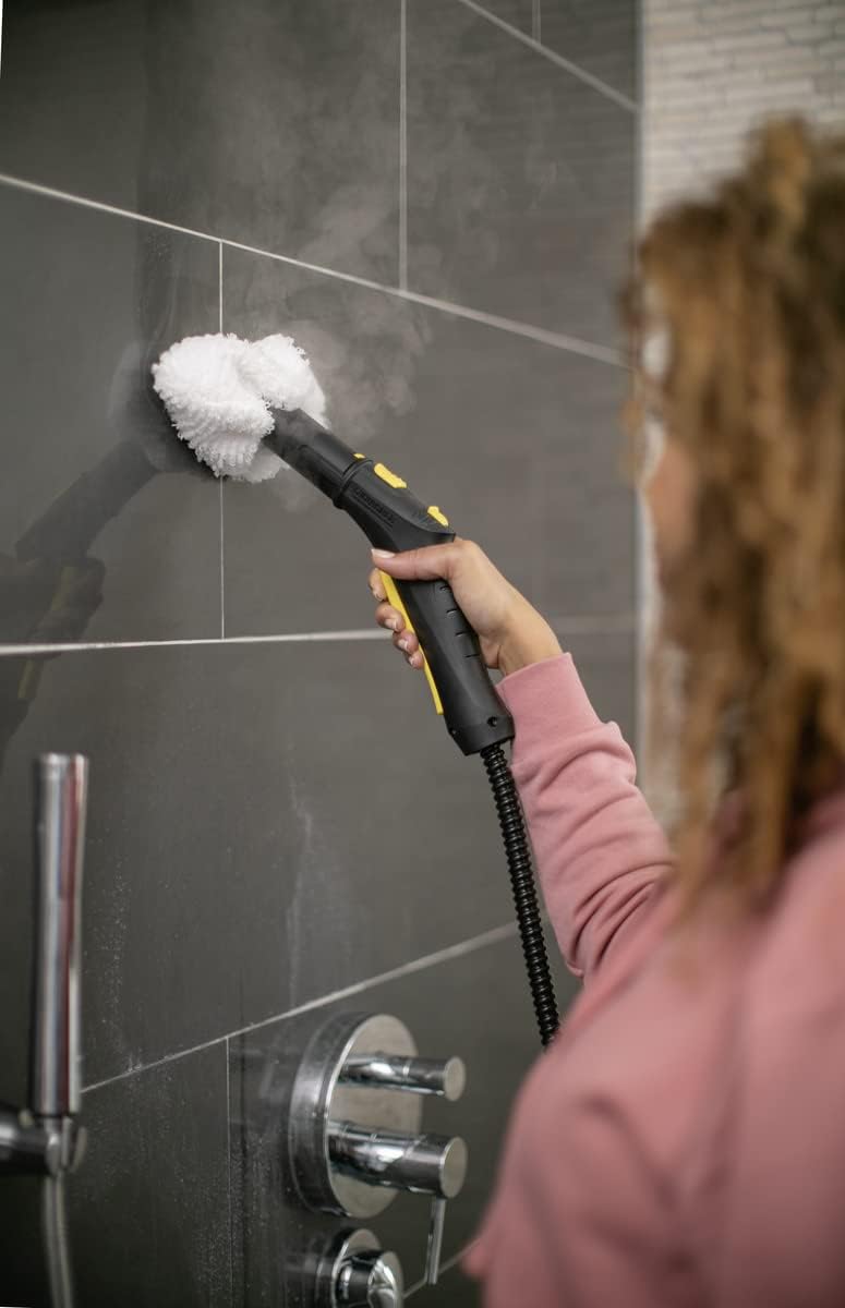 Portable Multi-Purpose Steam Cleaner with Hand & Floor Attachments C346830