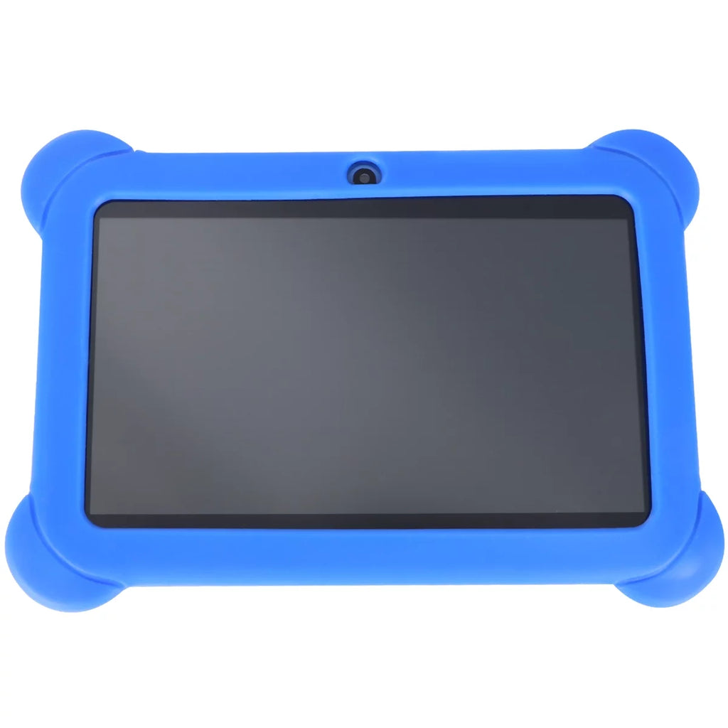 Kids Safe 7" Quad-Core Tablet 512M+8GB WIFI Dual Cameras Kid-Proof Case (Blue) Y668