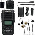 Ham Radio Dual Band Radio Bundle with Two Way Radio Headset D456