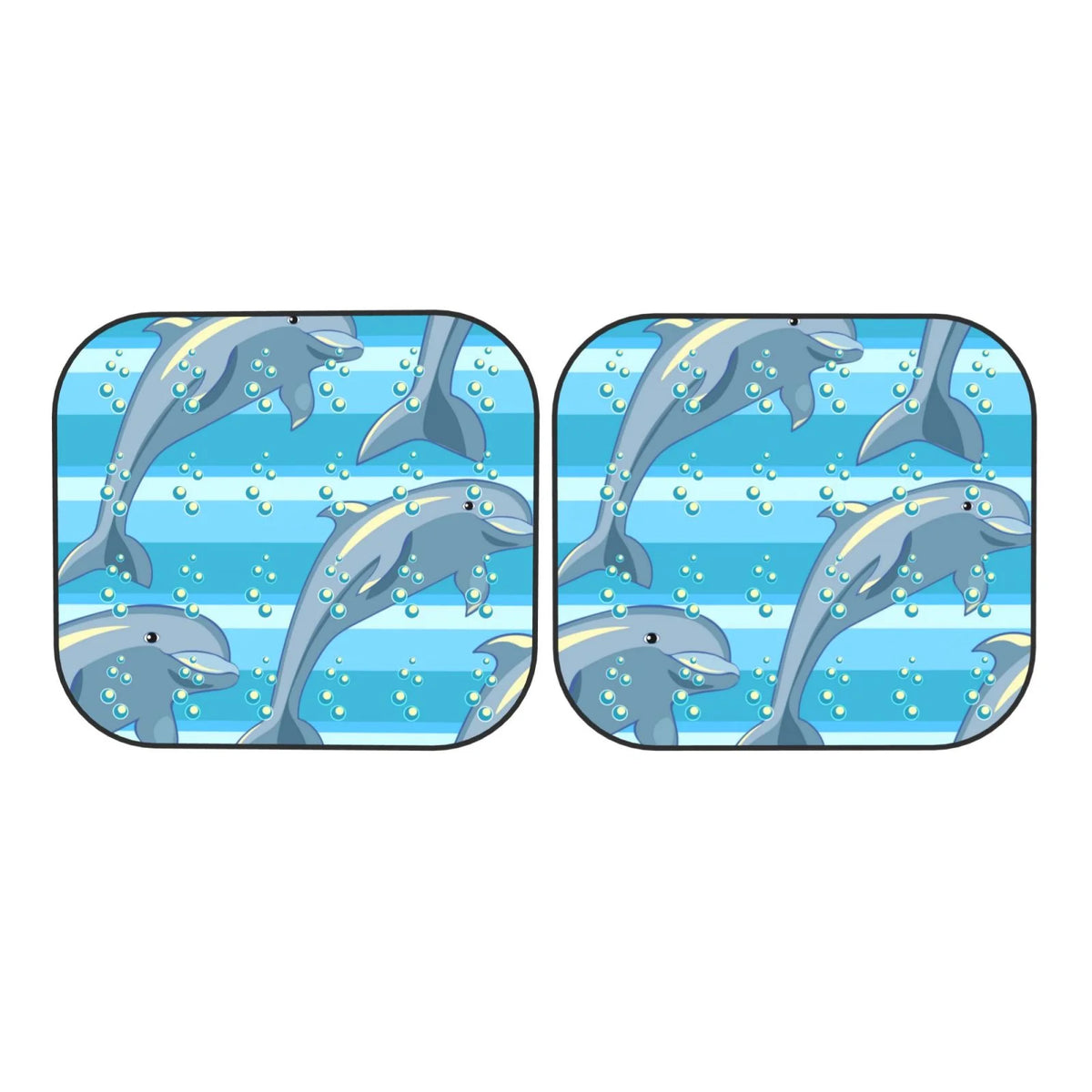 Dolphin Windshield Sun Shade 2-Piece Car Front Window Sunshade G316