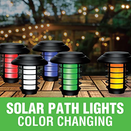 Solar Pathway Lights, 4 Packs D931226