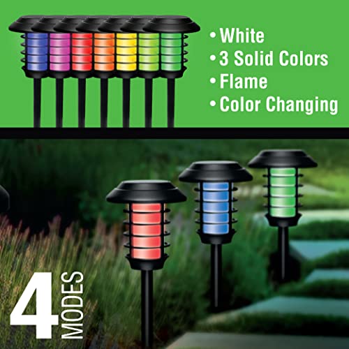 Solar Pathway Lights, 4 Packs D931226