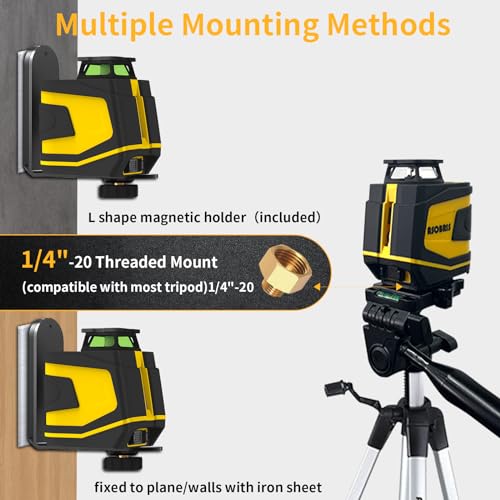 Green Cross Line Self-Leveling Laser with Tripod H547