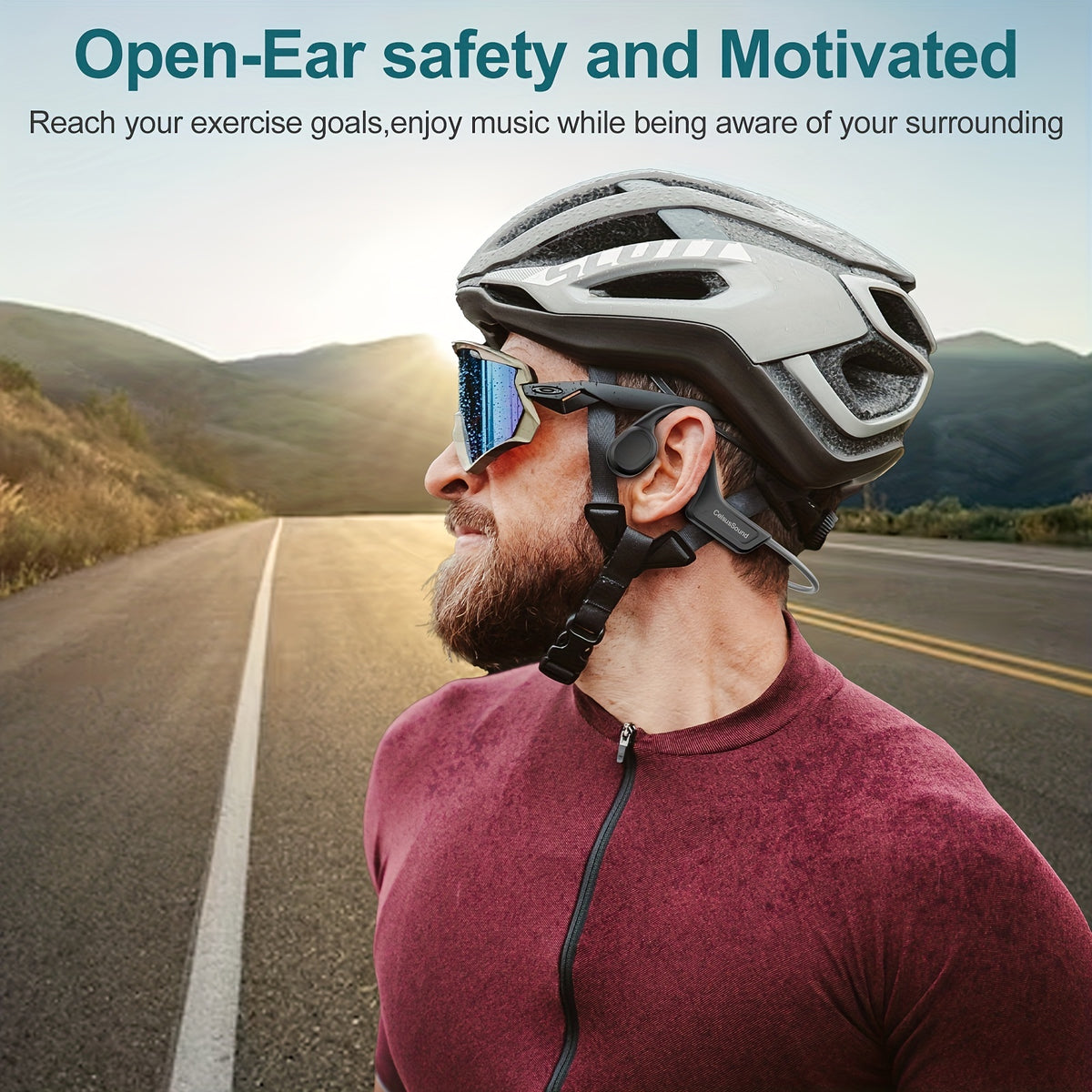 Sweat Resistant Wireless Sport Headphones with Built-in Mic K60747