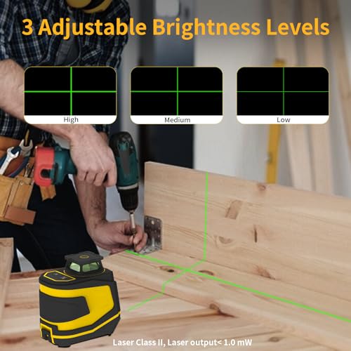 Green Cross Line Self-Leveling Laser with Tripod H547