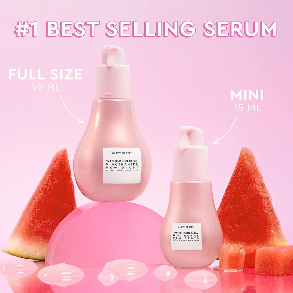Watermelon PHA + BHA Facial Pore Toner (40 ml) + Niacinamide Dew Drops Brightening Serum (40 ml) + AHA Anti Aging Sleeping Mask (60 ml) X876304