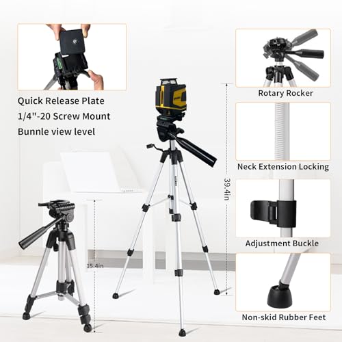 Green Cross Line Self-Leveling Laser with Tripod H547