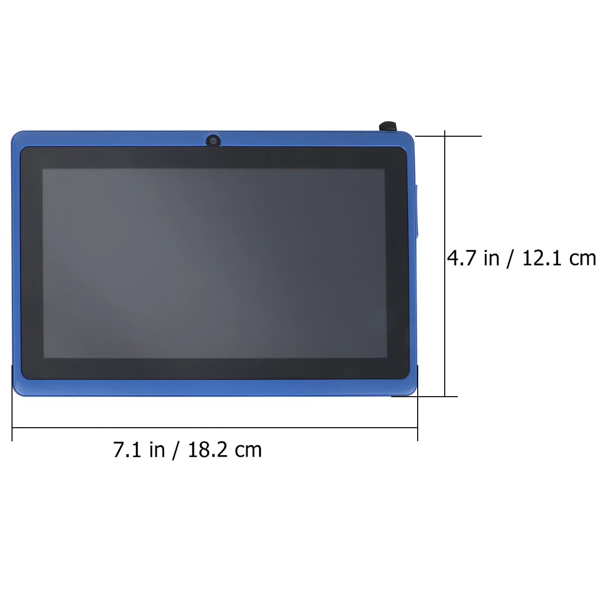 Kids Safe 7" Quad-Core Tablet 512M+8GB WIFI Dual Cameras Kid-Proof Case (Blue) Y668