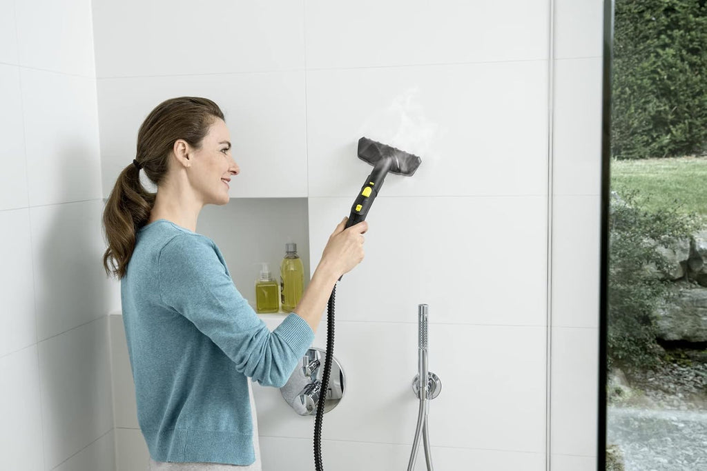 Portable Multi-Purpose Steam Cleaner with Hand & Floor Attachments C346830