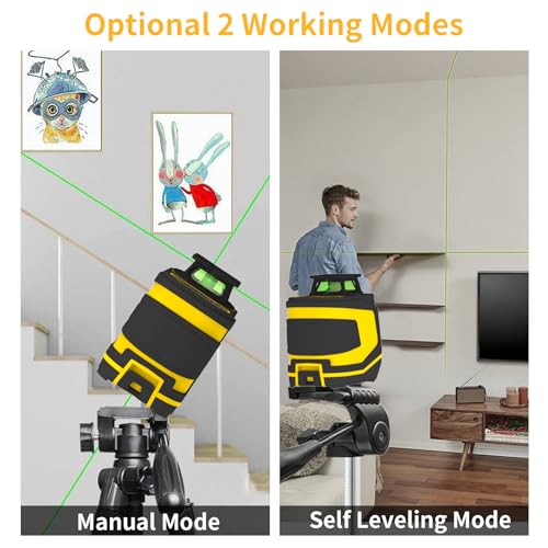 Green Cross Line Self-Leveling Laser with Tripod H547