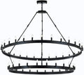 Wrought Iron Vintage Chandelier V32788
