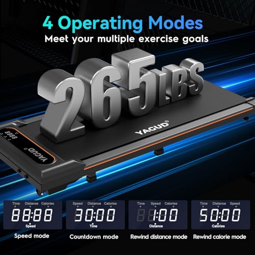 Portable Under Desk Treadmill with Remote Control and LED Display K3289