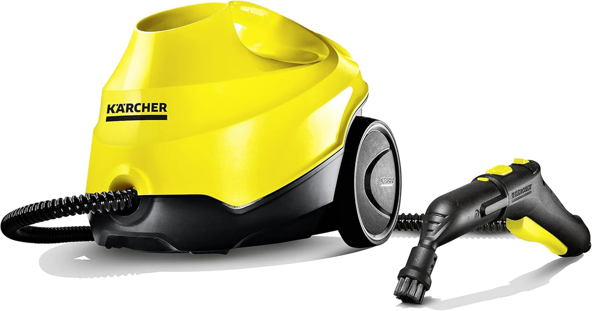 Portable Multi-Purpose Steam Cleaner with Hand & Floor Attachments C346830