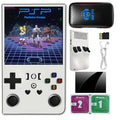 Retro Handheld Game Console, 4-inch IPS Screen, 64GB TF Card, Black Z4685