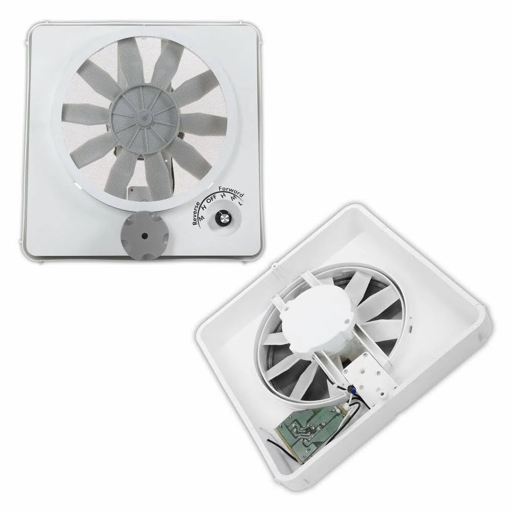 White Variable Multi Speed 12V RV Ceiling Vent Fan G969583