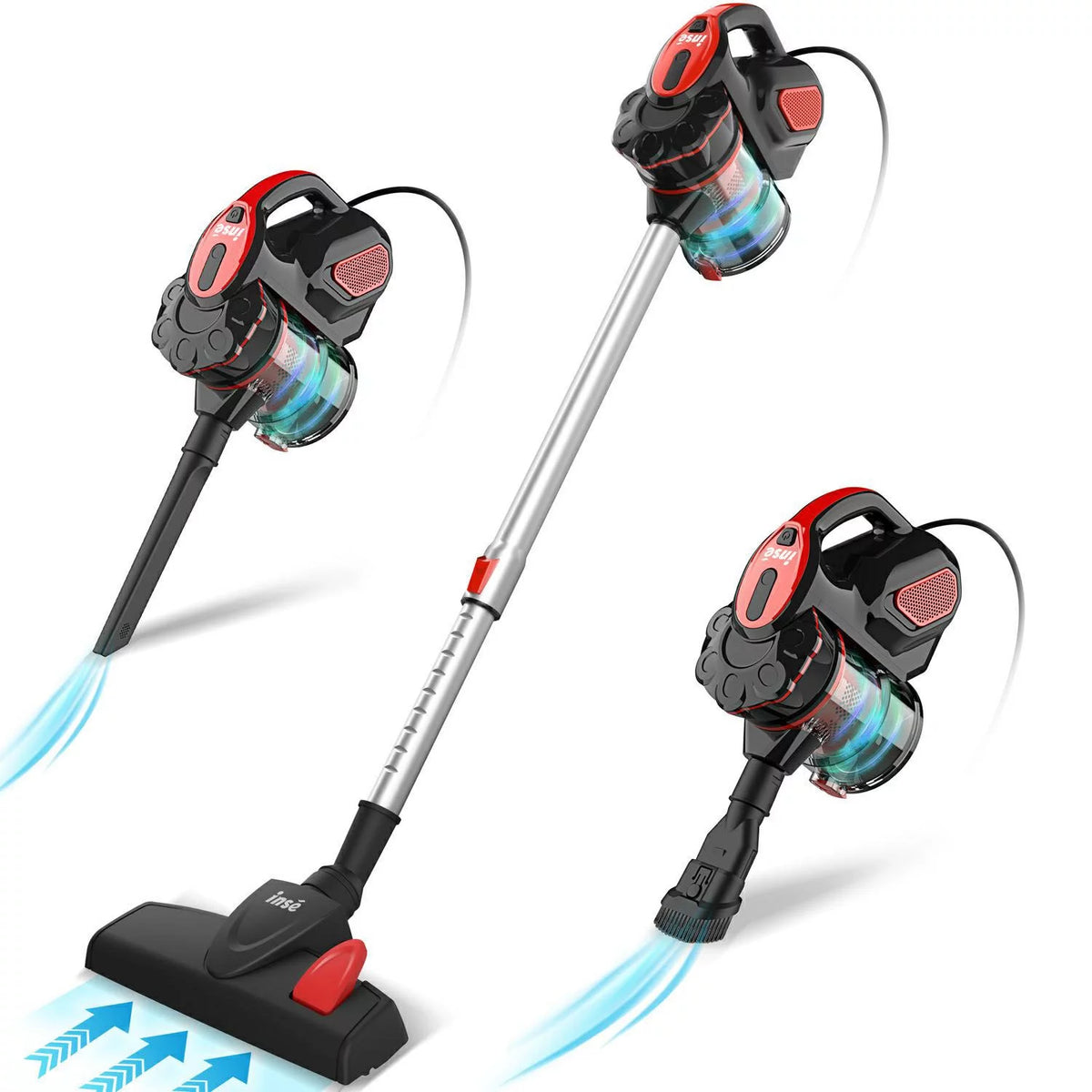 Corded 3 in 1 Stick Vacuum 18kPa 600W J867