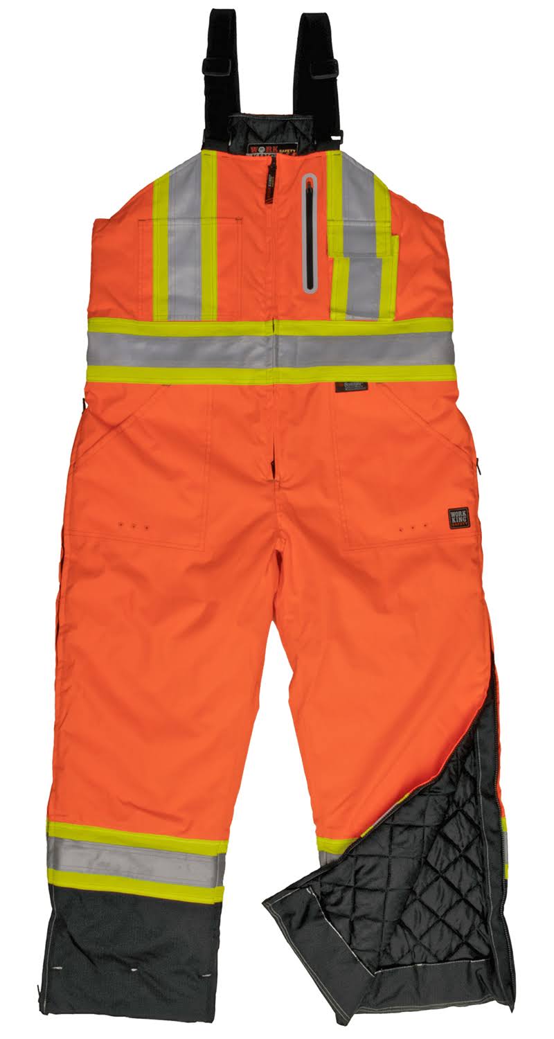 Orange Insulated Ripstop Safety Overall F201