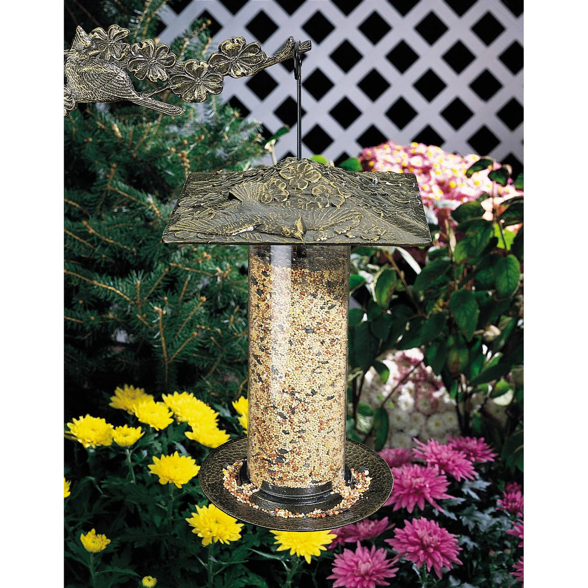 French Bronze Tube Feeder A94088