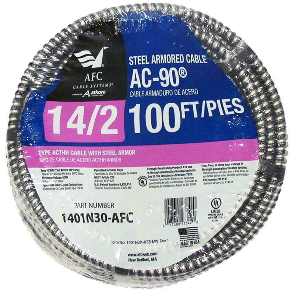 Armored Cable 100 ft. 14-2 N351298