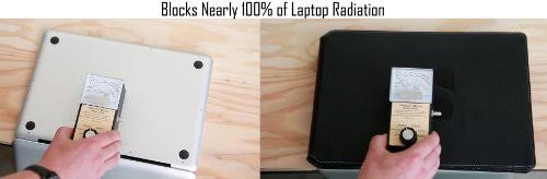 Black Laptop Lap Desk with Mouse Pad and Case M469682