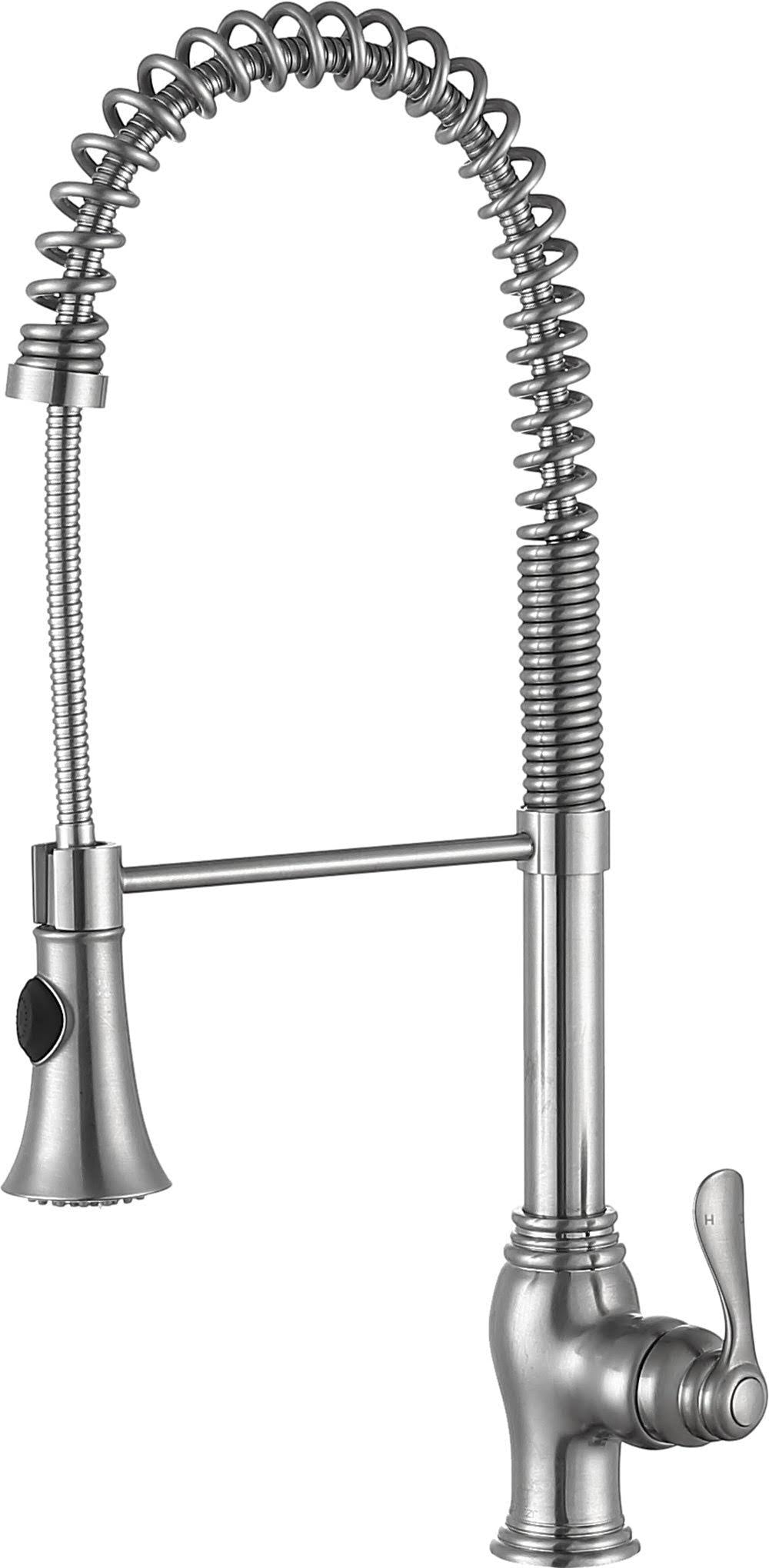 Brushed Nickel Single Handle Kitchen Faucet K300